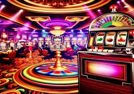 Pemandangan meja permainan live casino dengan dealer profesional di naga368